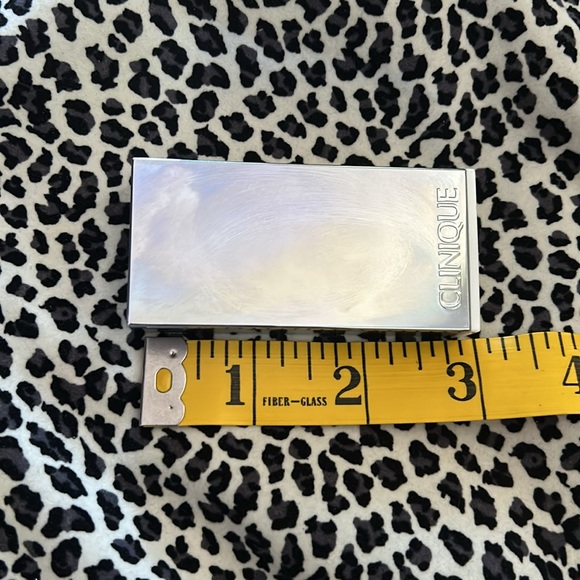 NWT Clinique All about Shadow Duo in brown & blue metallics with applicator - Picture 10 of 11